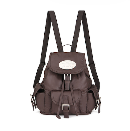 Nostalgia Pooky Backpack Dark Brown
