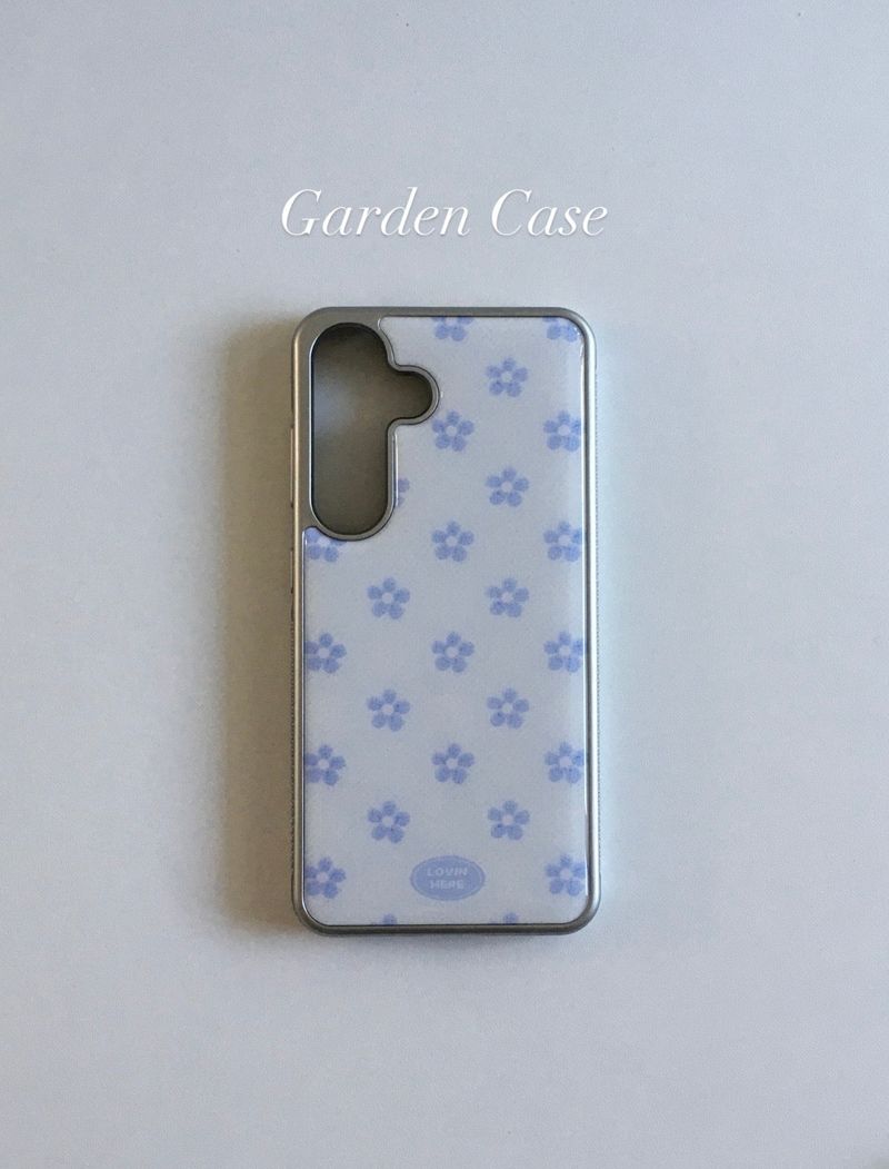 lovinhere(ラビンヒア)の「Garden Epoxy Silver Case(Smartphone Accessories)」