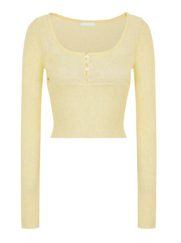 Lily Crop Knit T