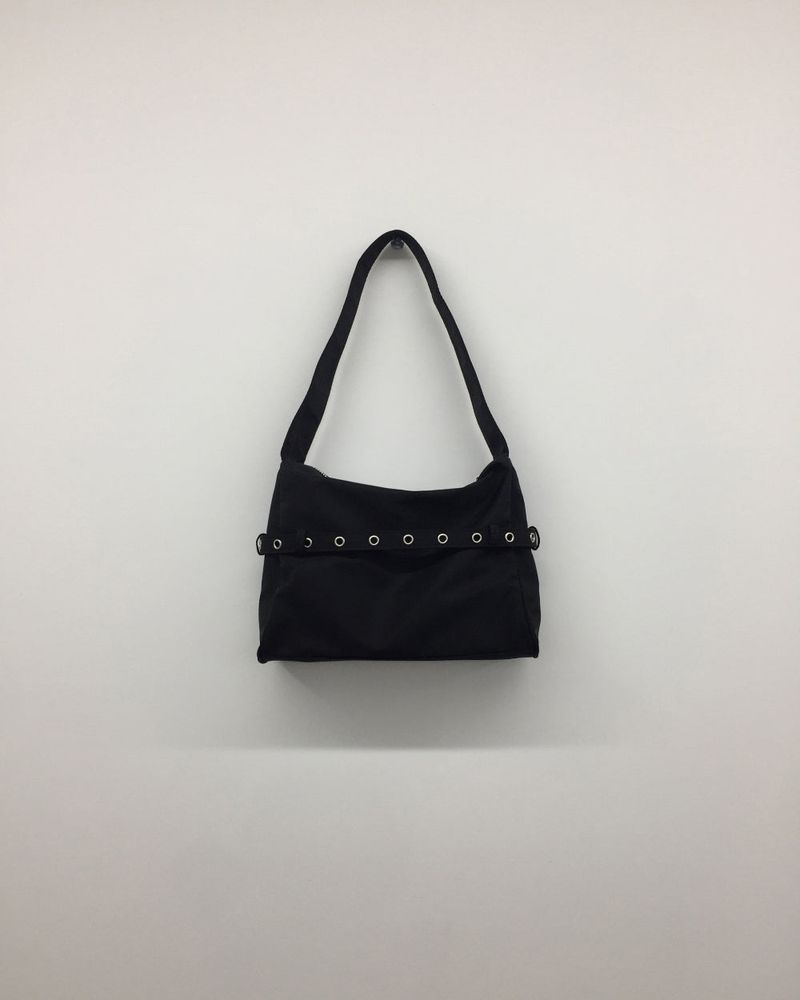 Wheel Buckle Up Shoulder Bag  (4color)