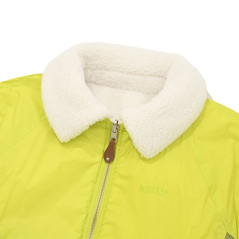 CHERRY REVERSIBLE OUTDOOR JACKET [LIME]