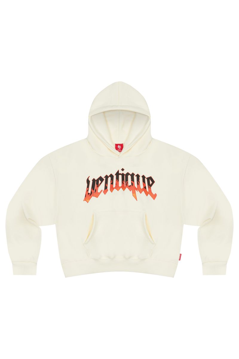 VENTIQUE Crop Hoodie 2color