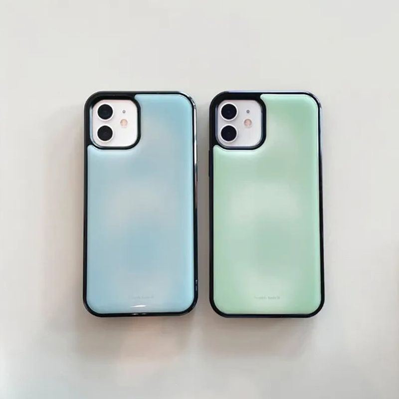 Fog Skyblue Gradient Epoxy Bumper Case