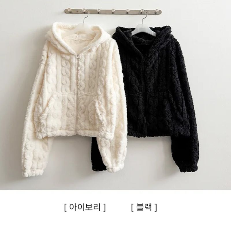 Mick twisted Bodle Fleece Hood Zip-Up