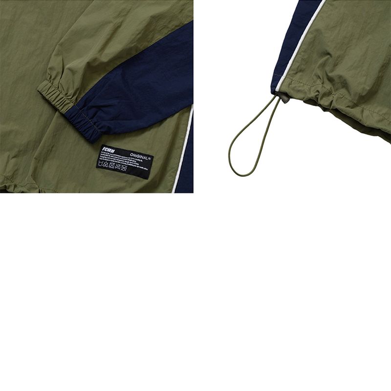Triple Star Nylon Pullover - Khaki