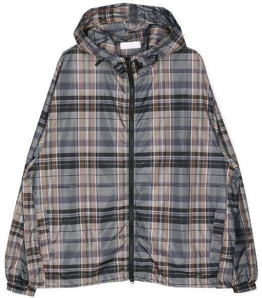 No.0919 check hood string JK (3color)