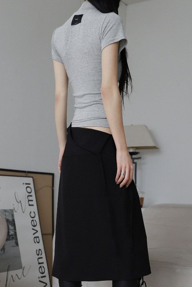 26SS★ [ EEUN BASIC ] Chewing Rounding Short Sleeve T
