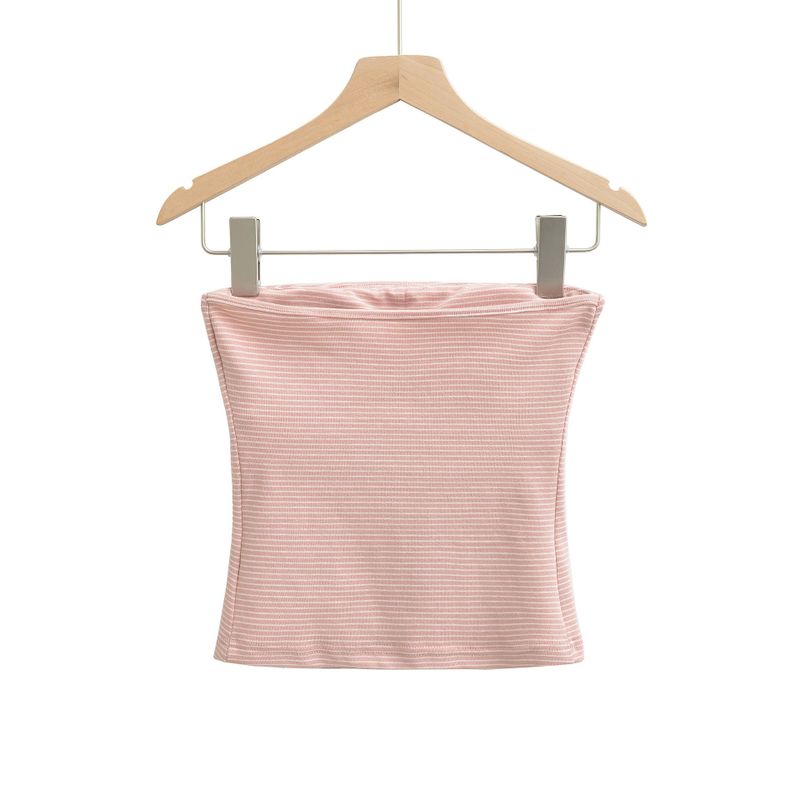 Mellow Border Tube Top