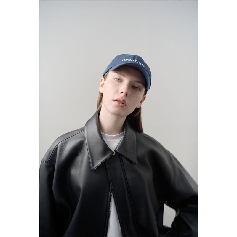 Nus. x Huke Archive ball cap (NAVY)