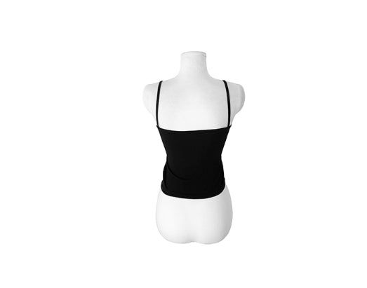 Rouge Ribbed Lace Cap Sleeveless