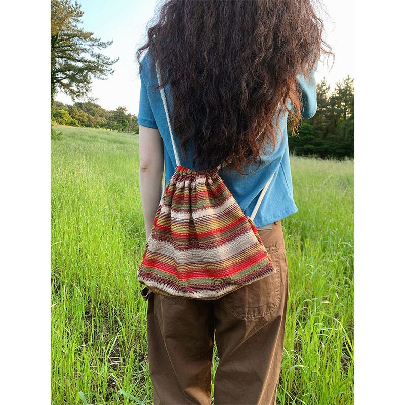 mirinaero(ミリネロ)の「Hiku Stripe Backpack(Bags)」