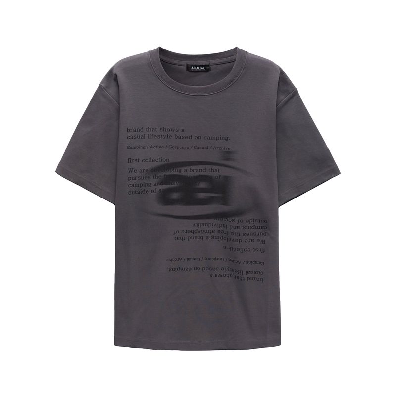 aeiaeiae（エイエイエ）の「SYMBOL T-SHIRTS [DARK GRAY]（Tops）」