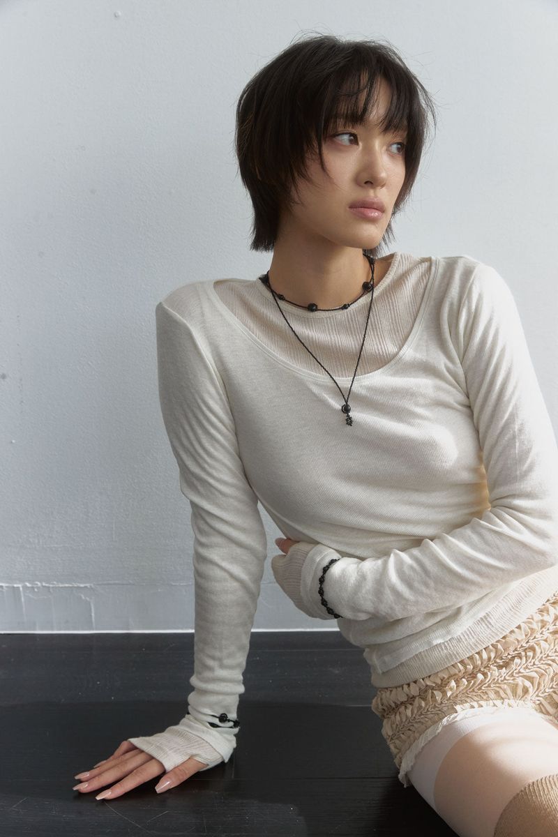 Onyx drop necklace (2 size)