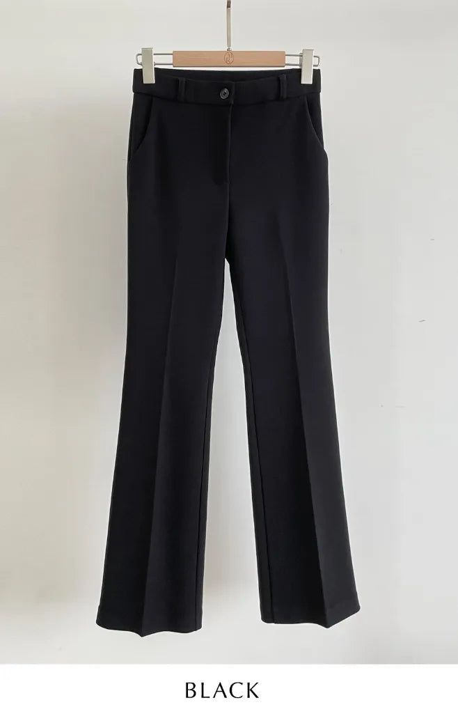 Heps Banding Span Bootcut Slacks