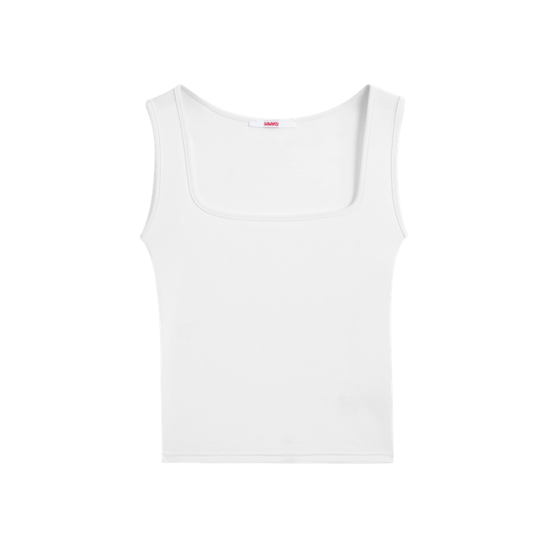 SAIANZI（サイアンズ）の「wide-strap tank top（Tops）」