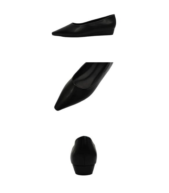 SLIM POINTED WEDGE FLAT