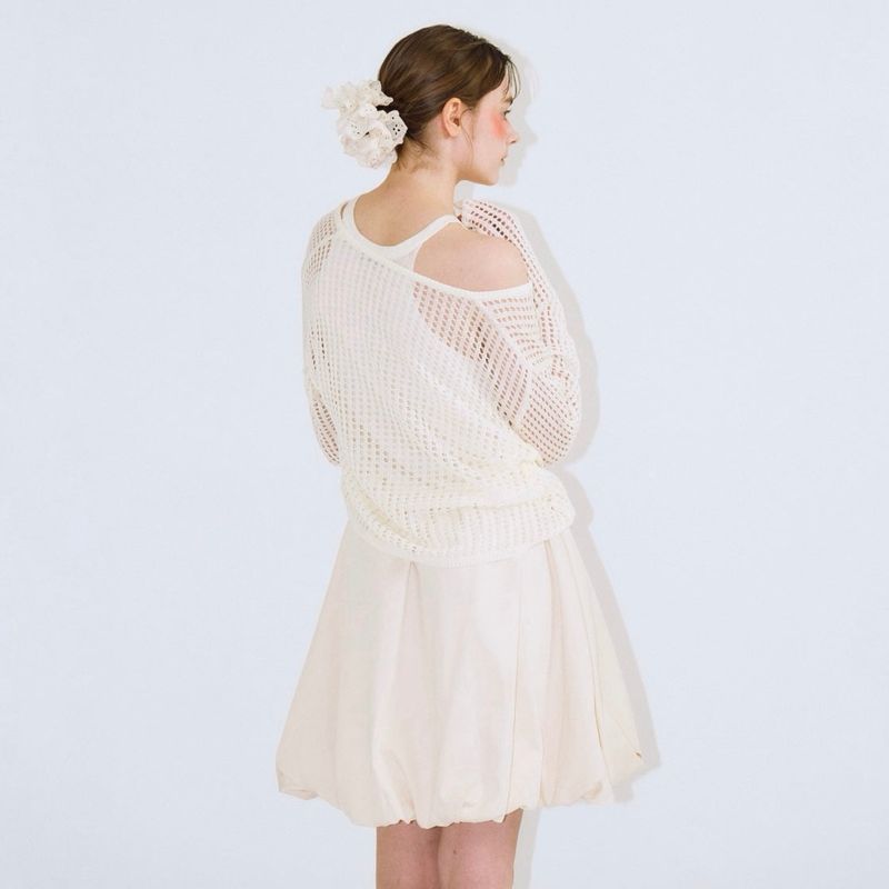 Net Layered Top - 3colors