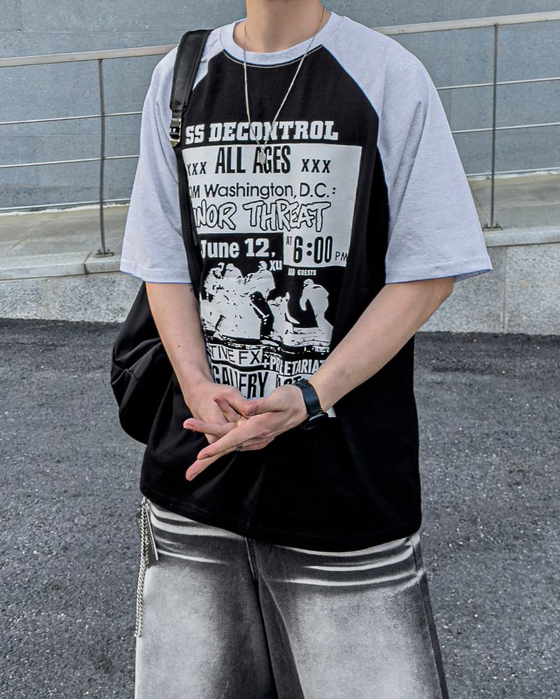Control Raglan T-Shirts 3C