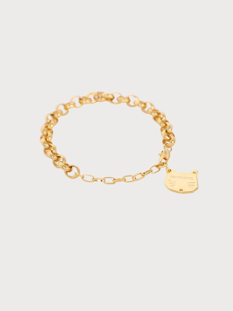 no.77 bracelet gold