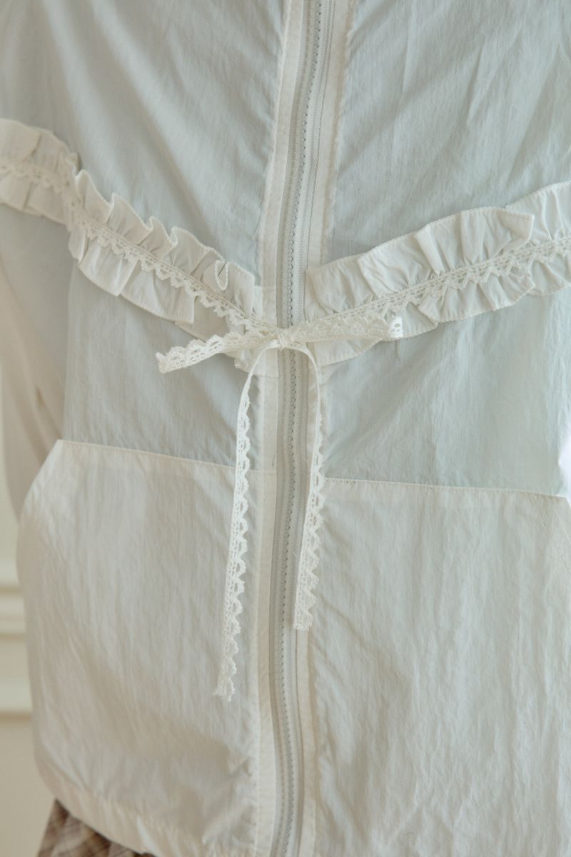 BUBBLE LACE WINDBREAKER