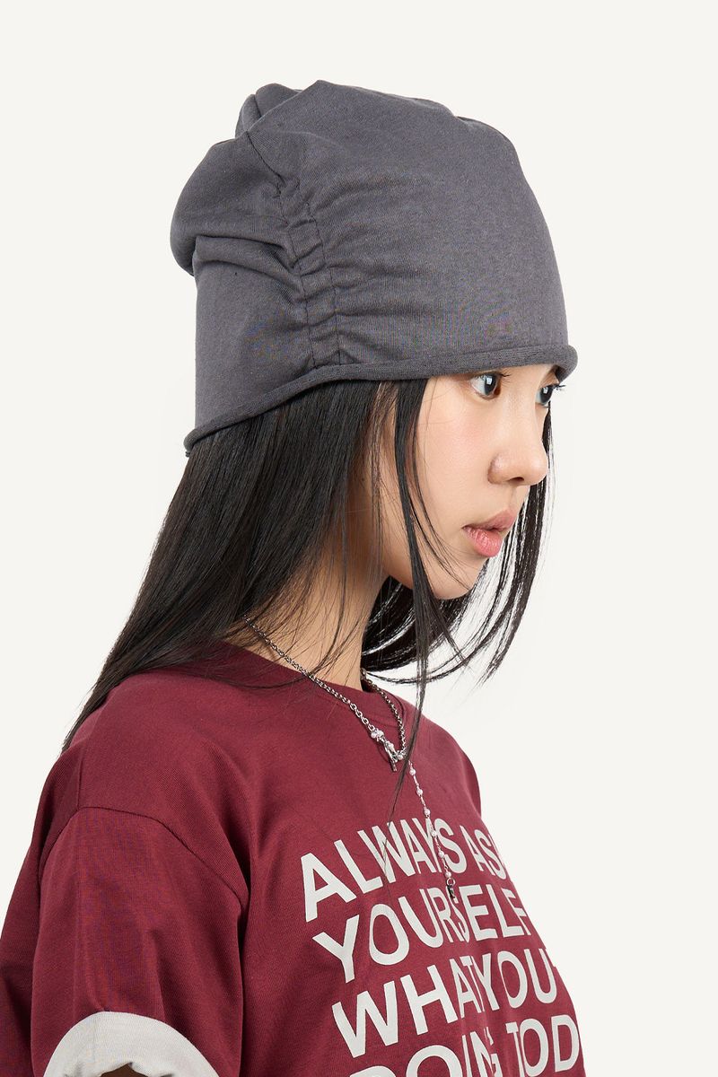 Raucohouse（ラウコハウス）の「Shirred Cotton Beanie（Hats）」