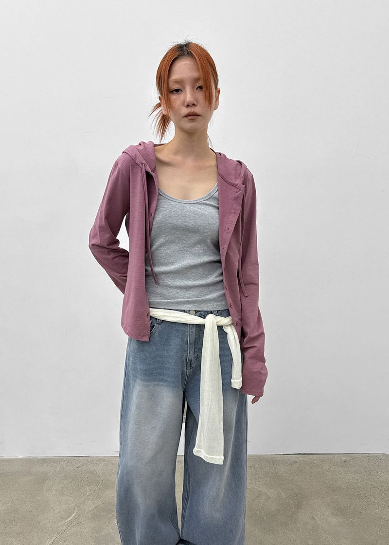 BLACKUP（ブラックアップ）の「[MADE] Himiki Hooded Cardigan（Tops）」