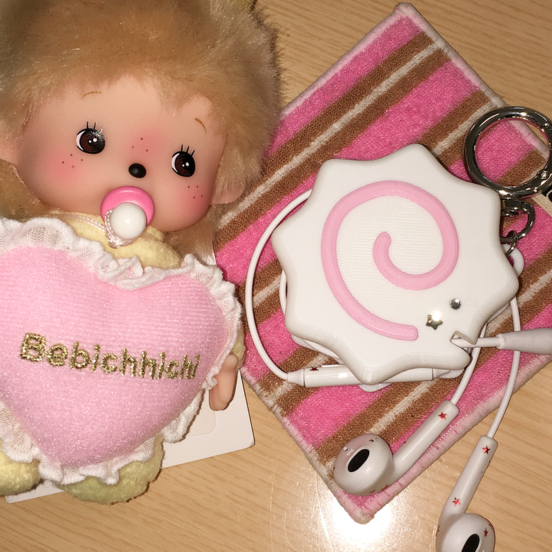 【MADE】 Narutomaki Cable Holder Keyring