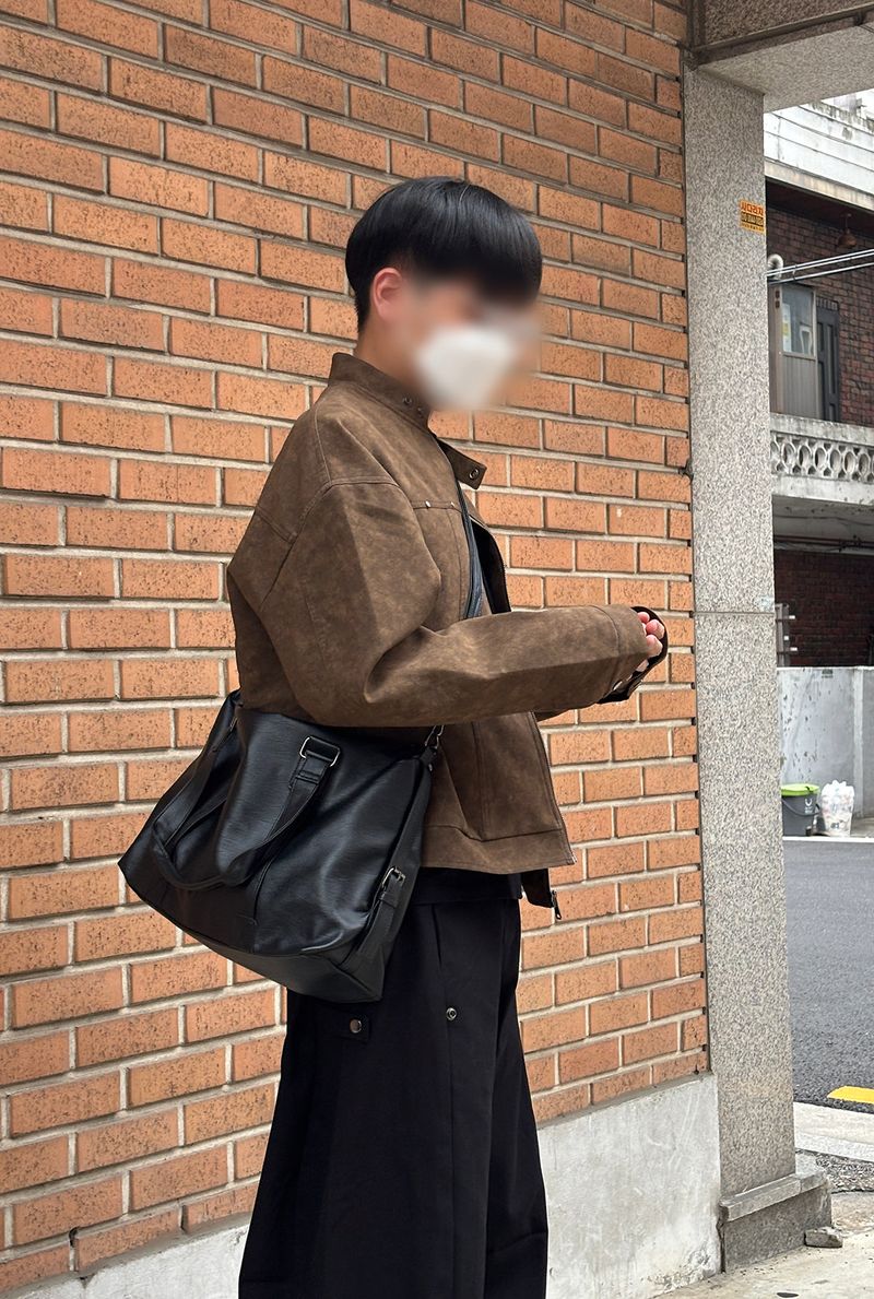 Daily Leather Cross Bag