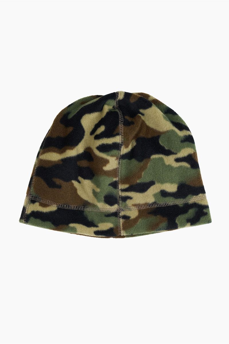 Moa camouflage fleece beanie