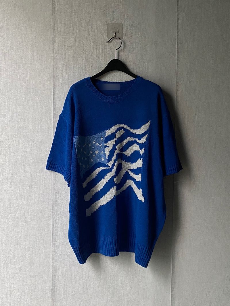 USA Round short sleeve knit 3