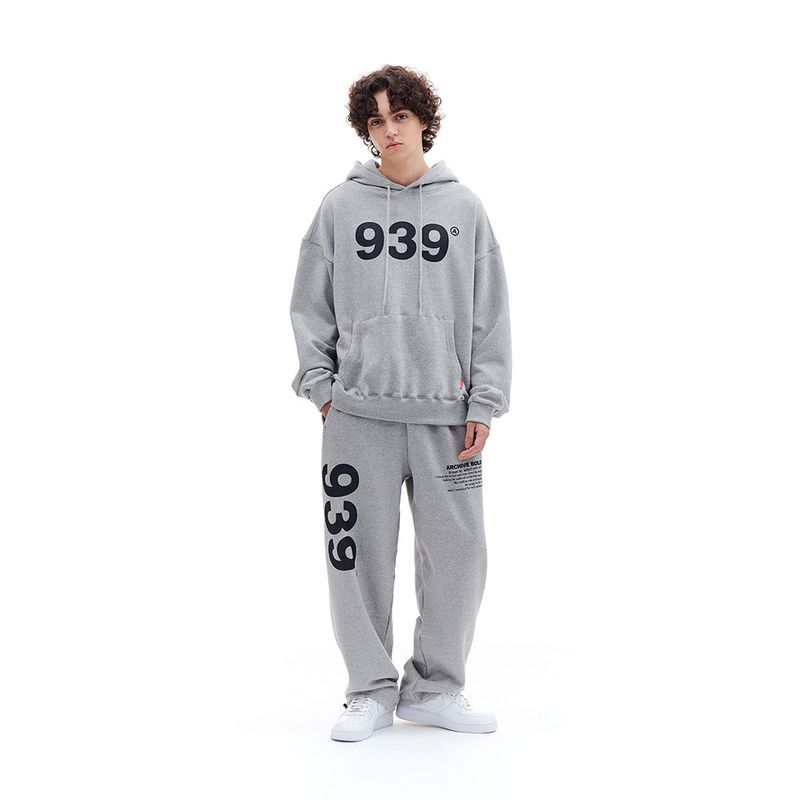 939 LOGO SWEAT PANTS (GRAY)