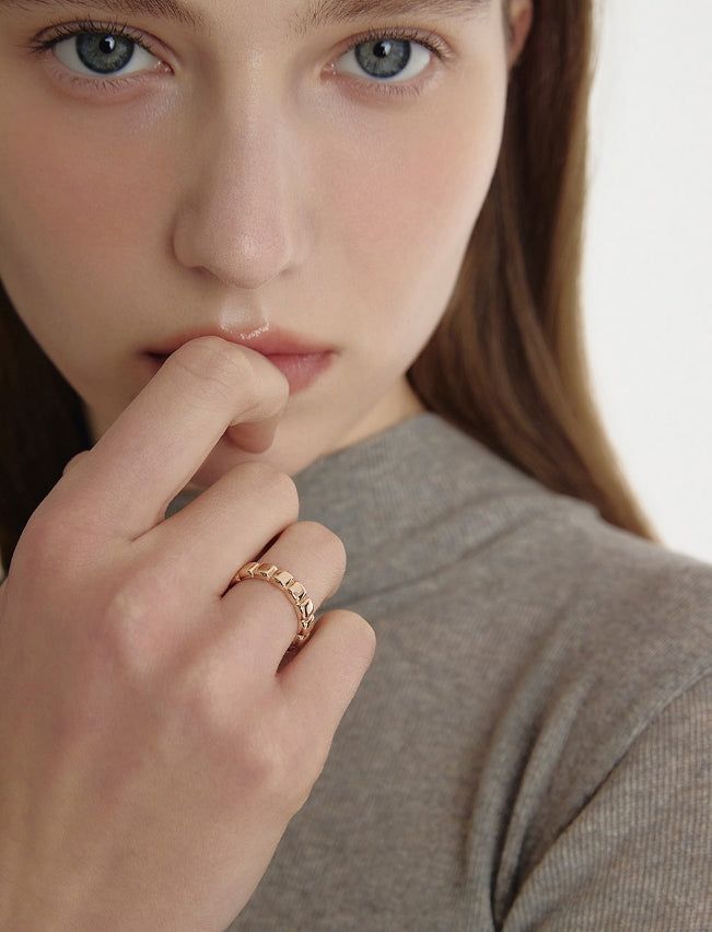 hyeres lor（イエール・ロール）の「26SS★ Iceblock Silver Ring M（Accessories）」