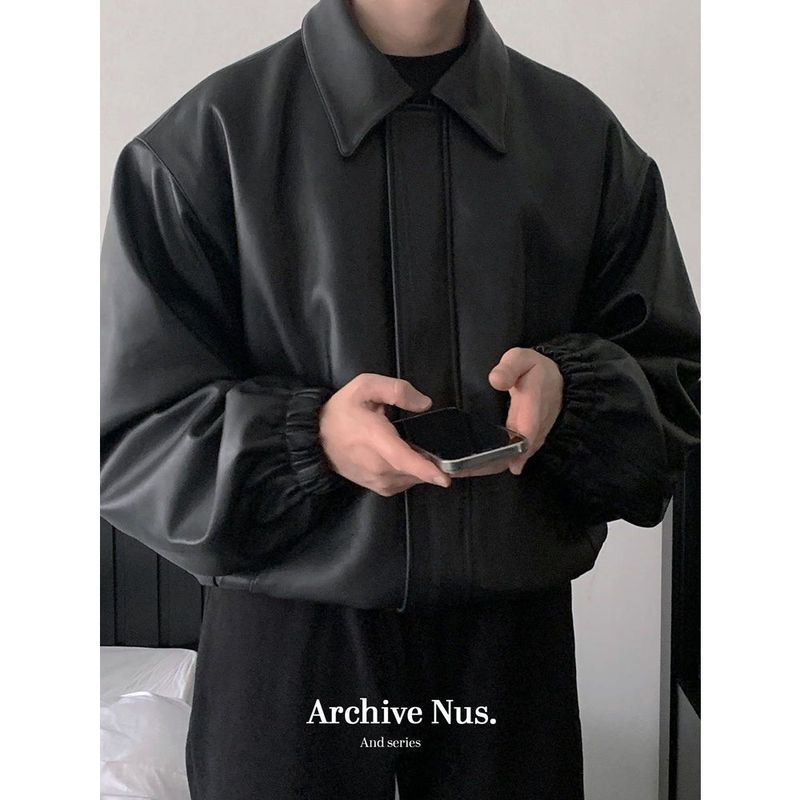 Nus. Real Leather Jacket