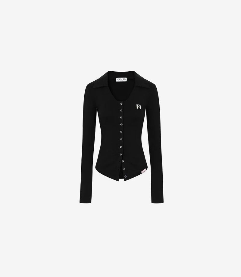 NEWALRIN Classic Button Shirt Top