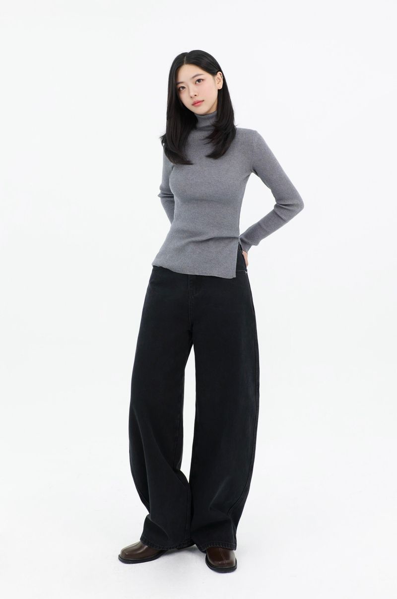 ur.fit(オールフィット)の「CLASSIC CURVED FIT DENIM_BLACK code 26013(Pants)」