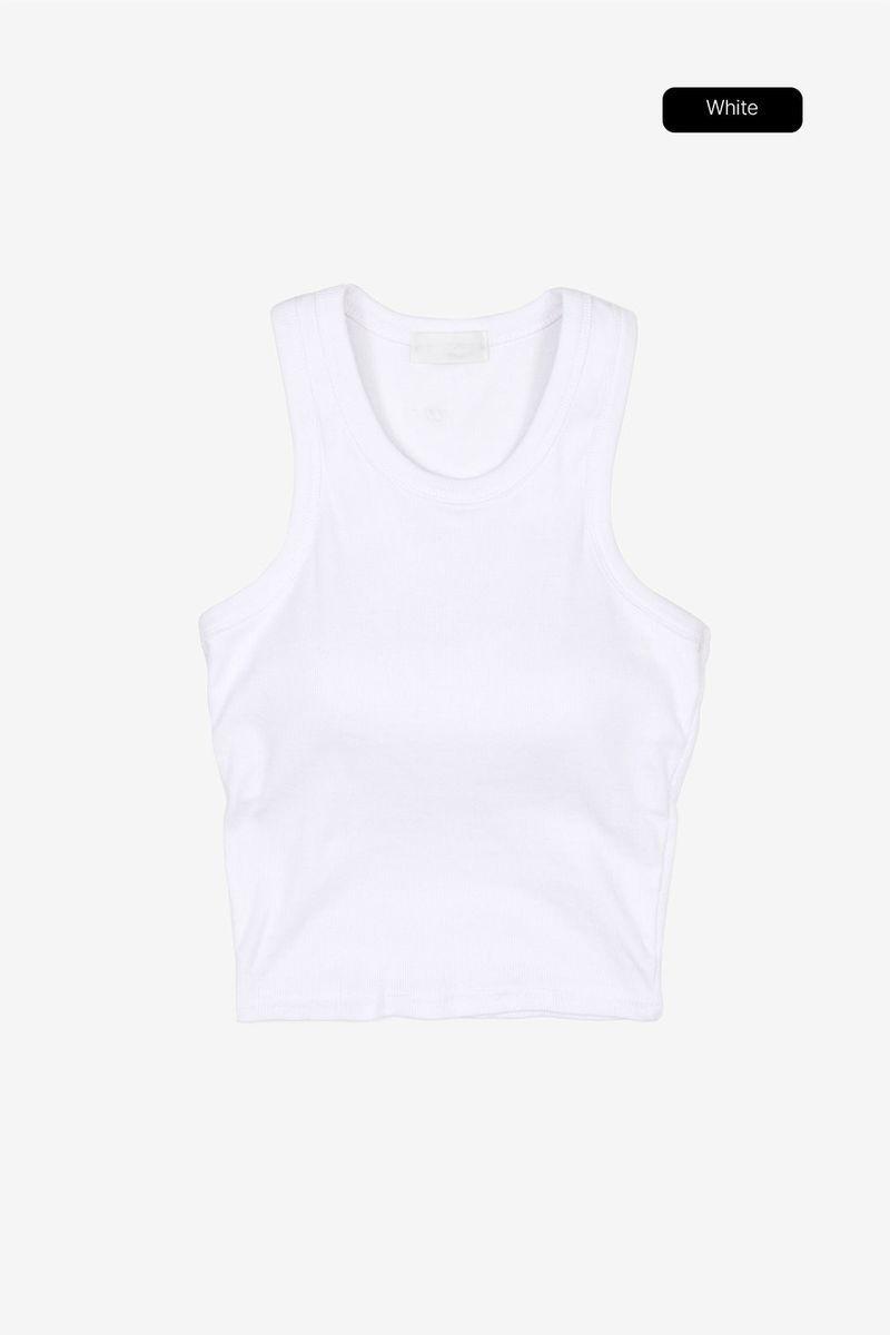 Rimma ribbed sleeveless top