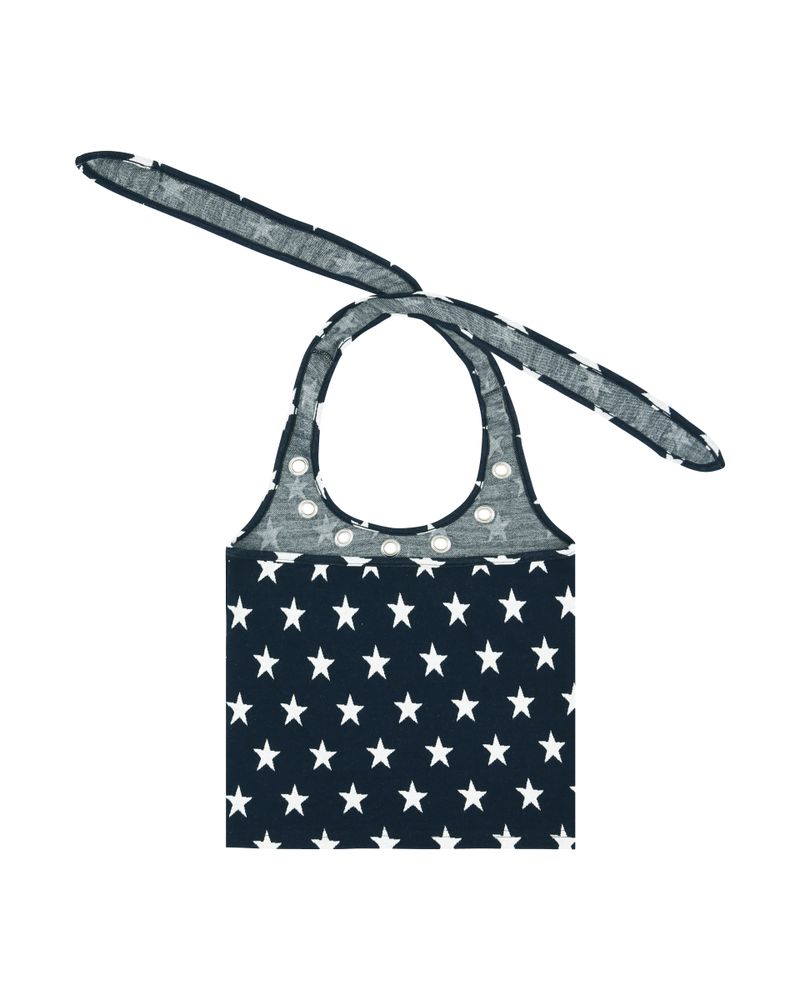 Star Eyelet halterneck sleeveless (navy)