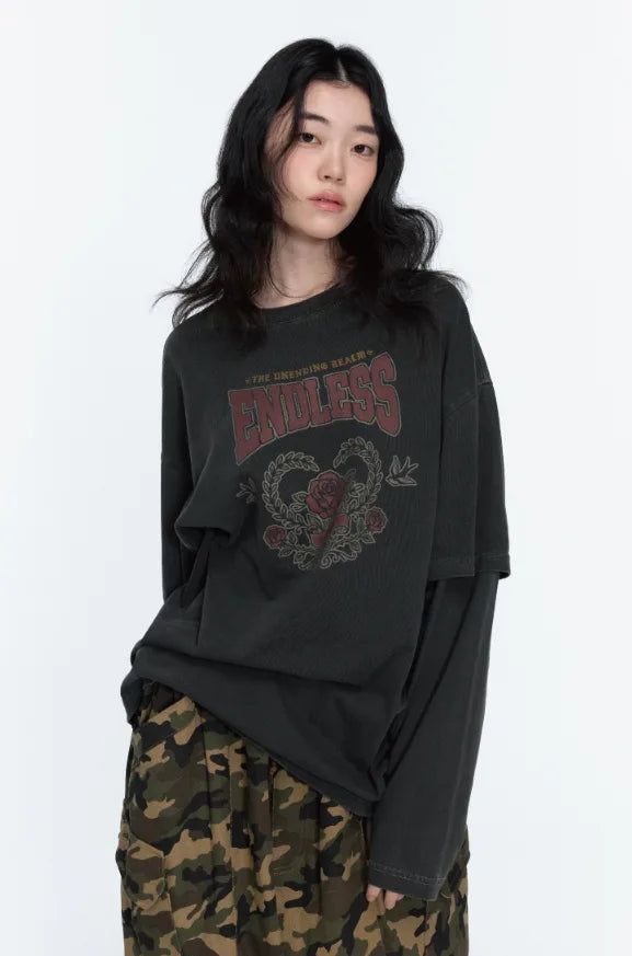 26FW★ Endless Layered Pigment Long Sleeve