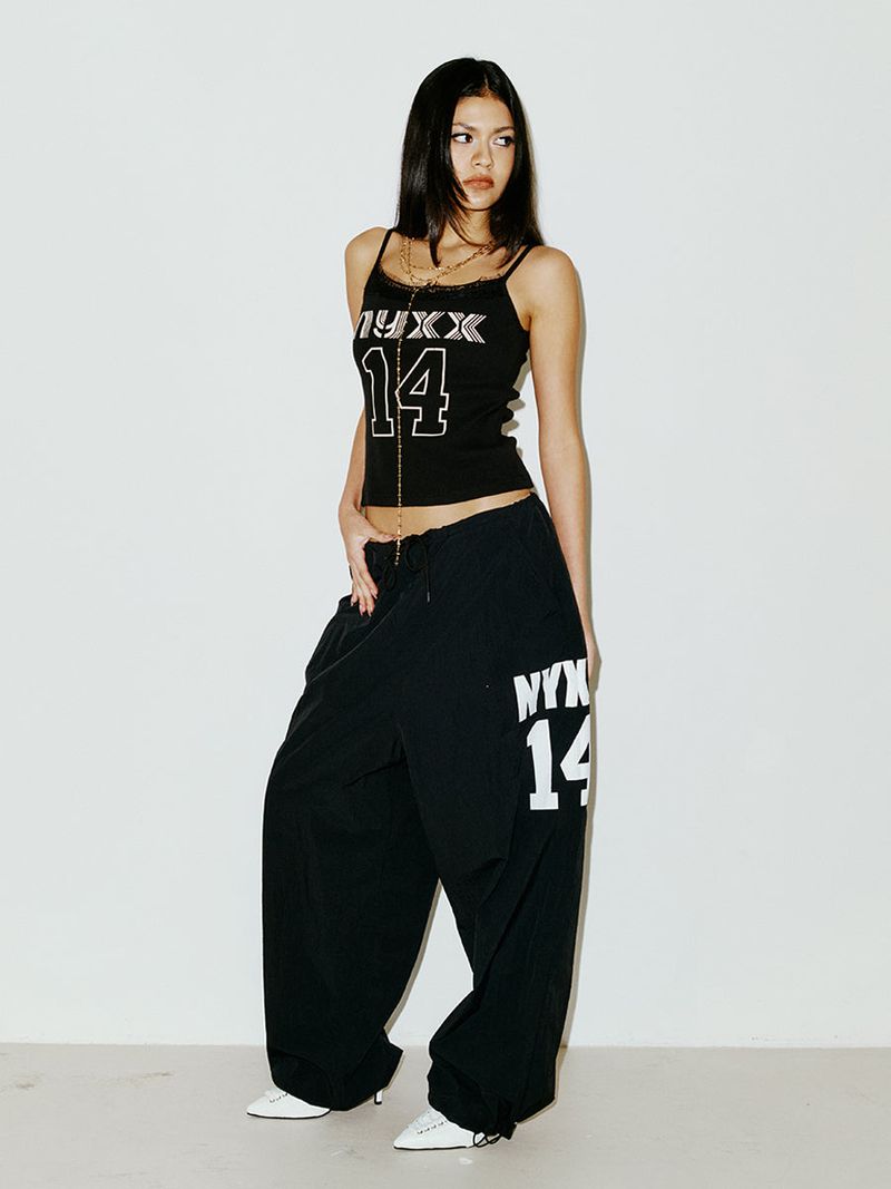 NYXX（エヌワイエックスエックス）の「14 WIDE TRACK PANTS BLACK（Pants）」