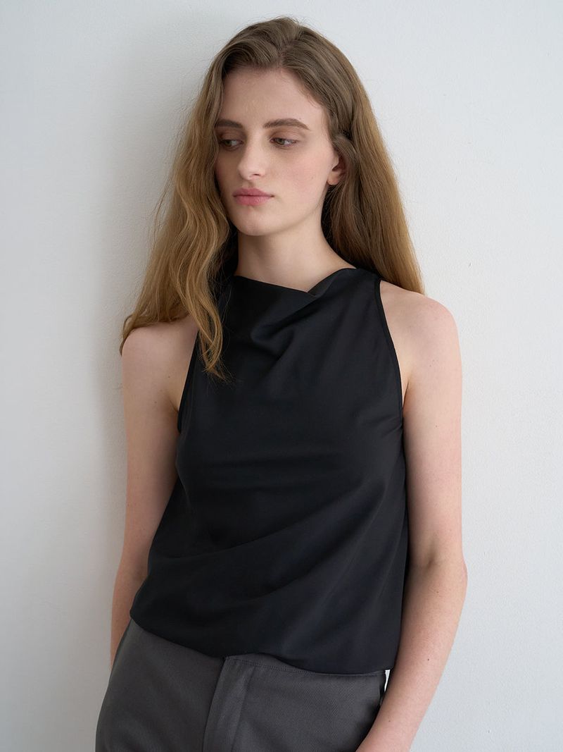 Not your rose（ノットユアローズ）の「Chloe blouse (Black)（Tops）」