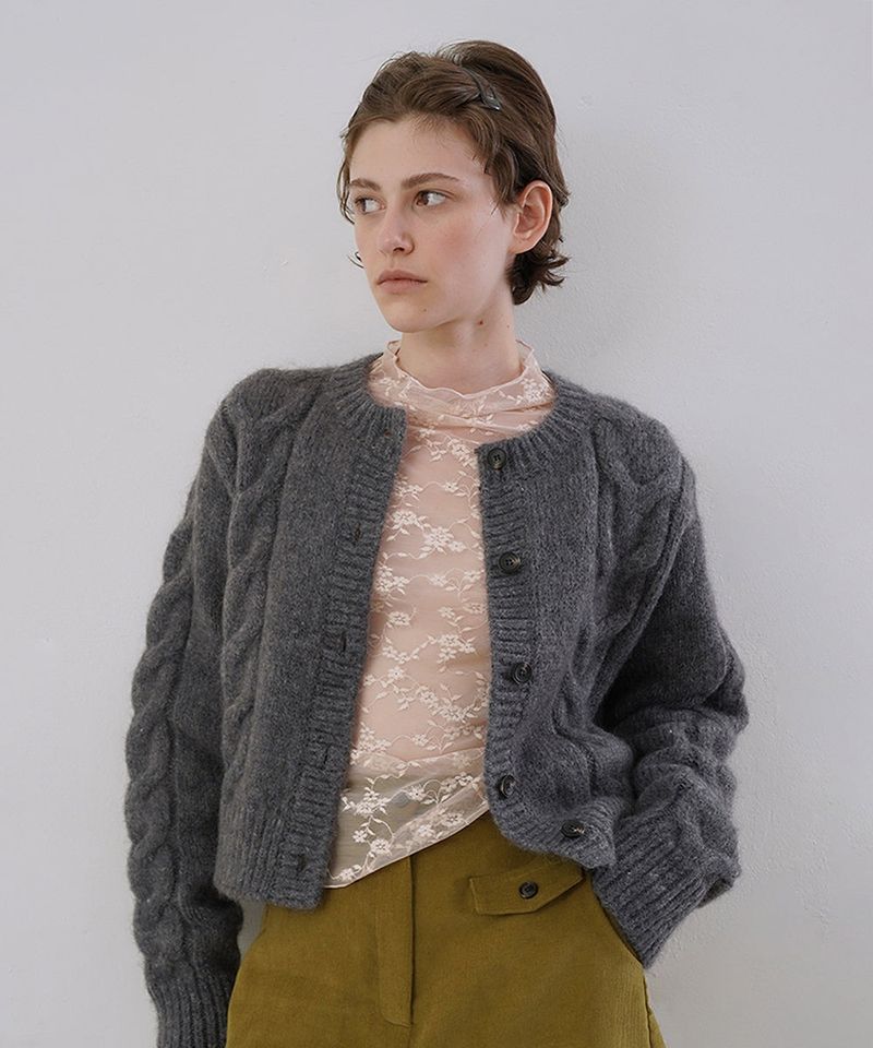 WITHOUTSUMMER（ウィズアウトサマー）の「Layered lace blouse_pink（Tops）」
