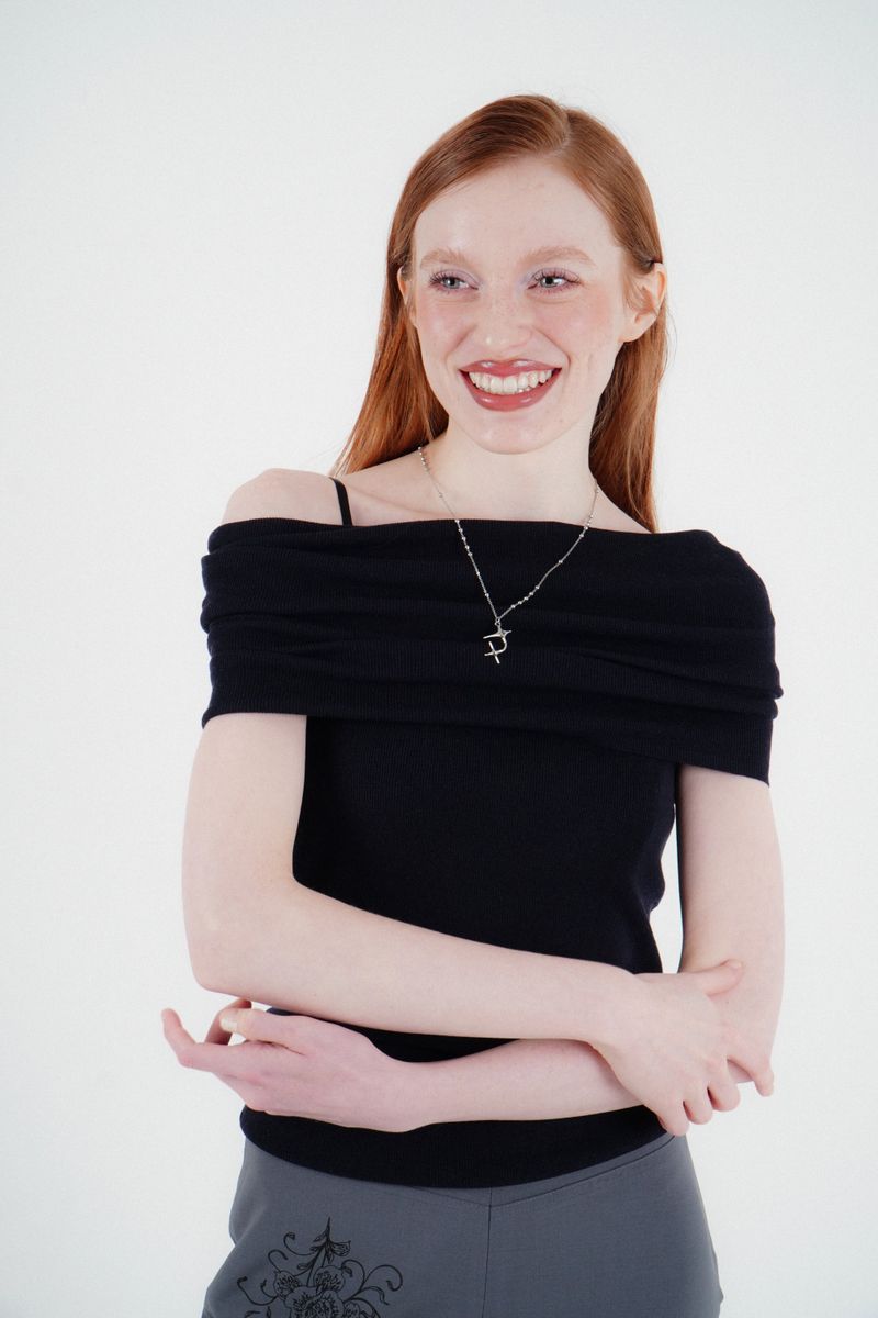NU SHAPE BEADSCHAIN NECKLACE
