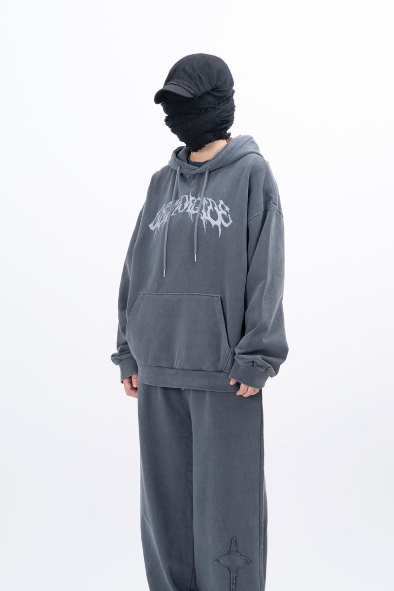 Flame Lettering Pigment Hood