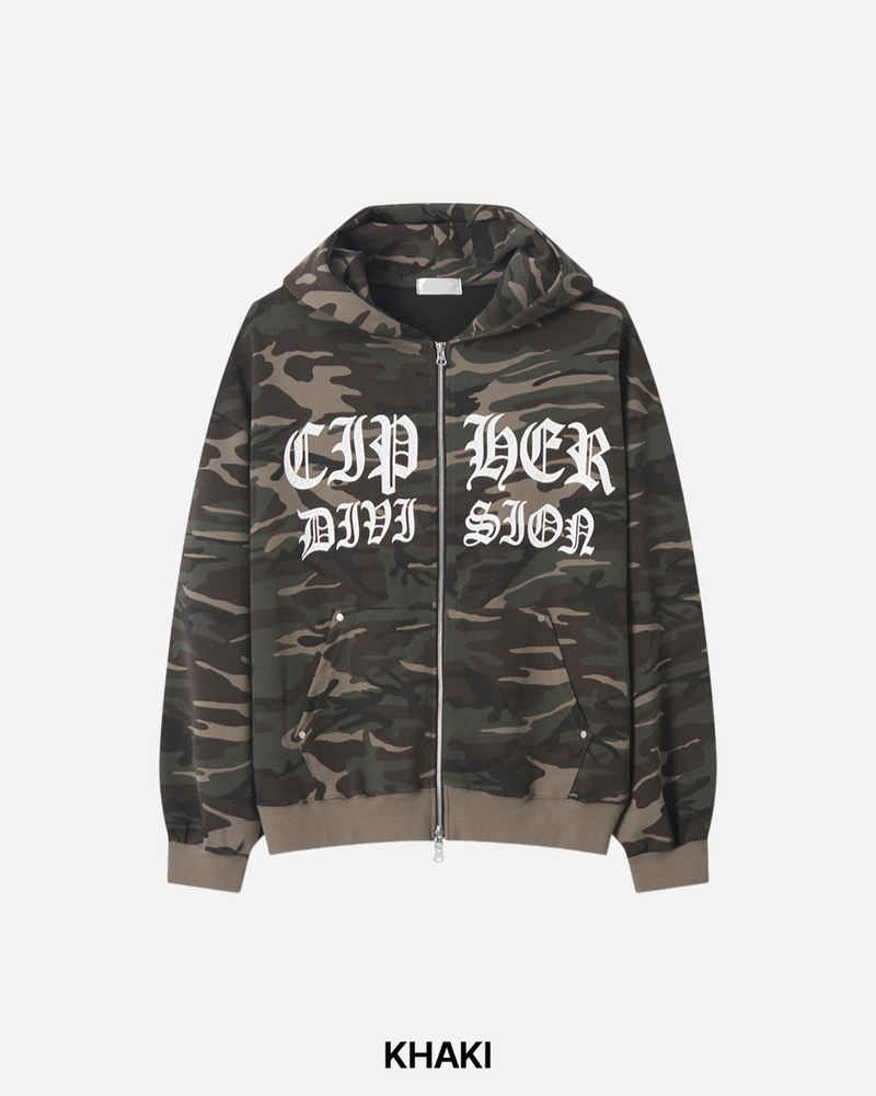 Recon Camo Hood Zip-Up