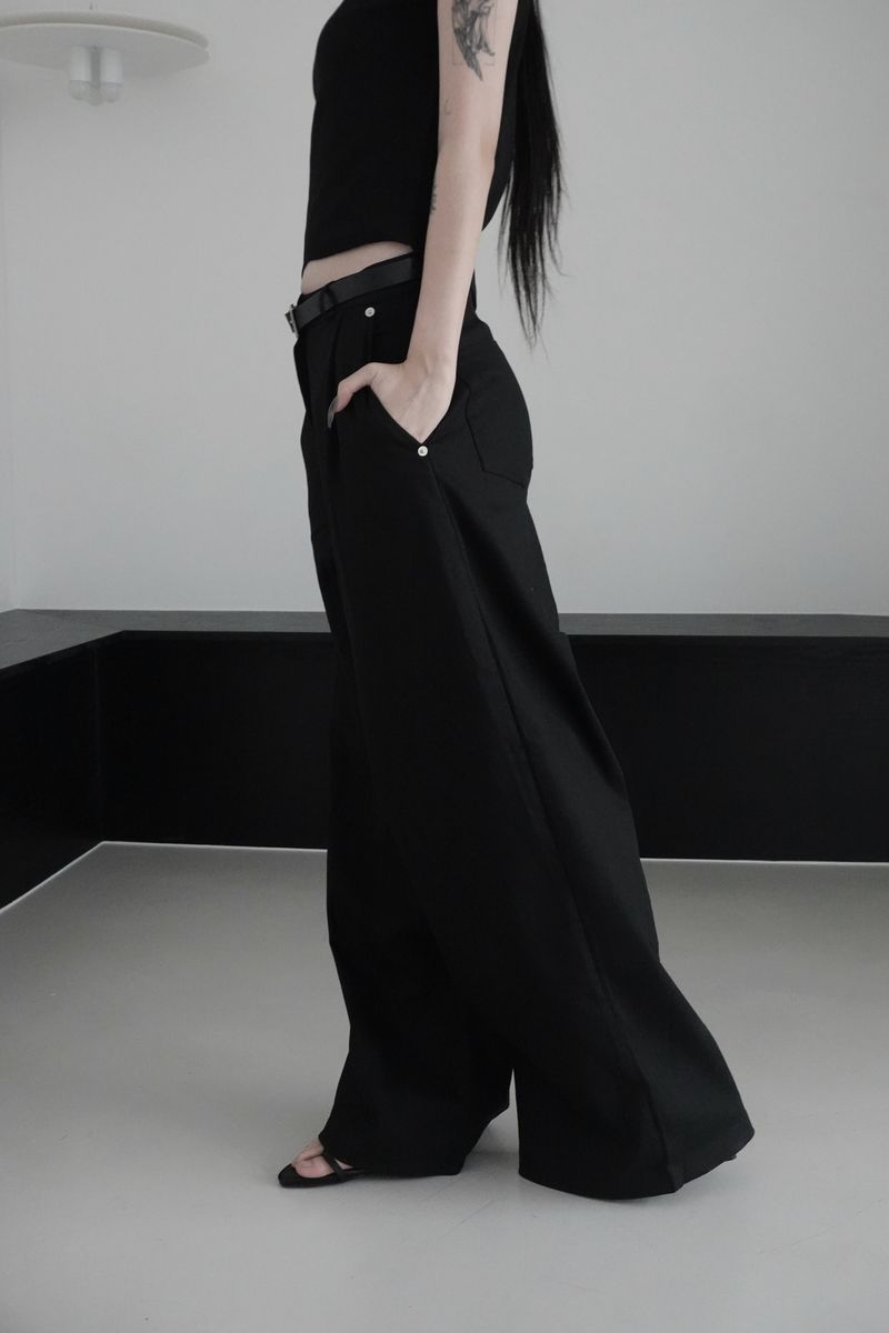 treed basic pants (2color)