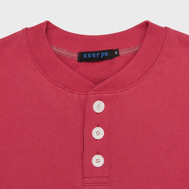 Catch Waves Henly Neck Sweatshirts Pink
