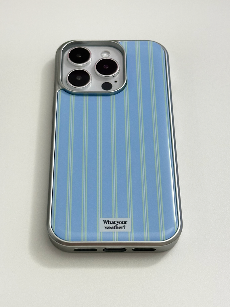 pajama epoxy silver case-blue