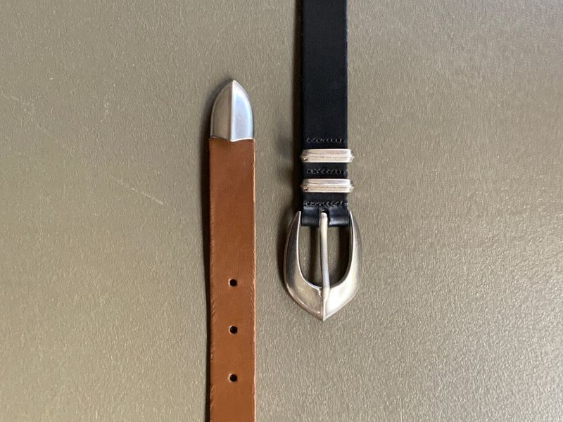 lemenne(ルメンヌ)の「LMN Lauren 25 mm Cowhide Western Belt (3 colors)(Fashion Accessories)」