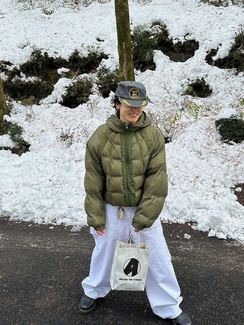 No.1023 square padding hood JP