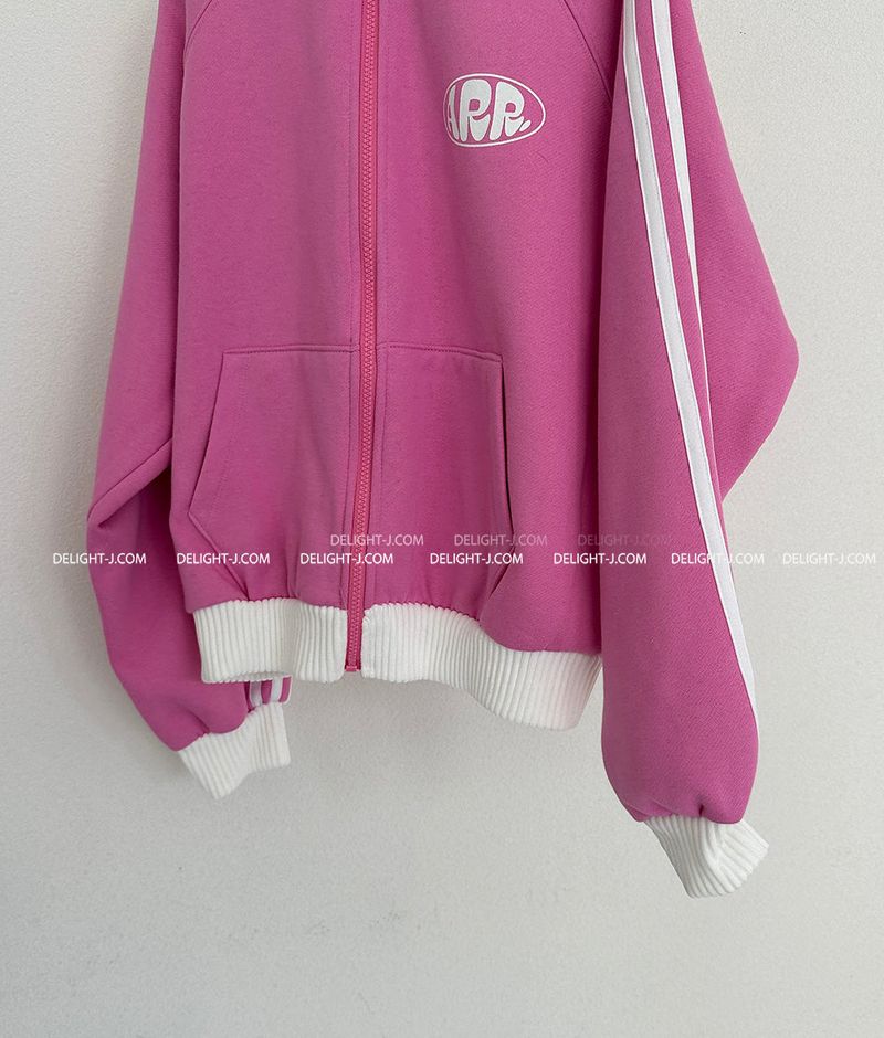 Aru fleece track zip-up